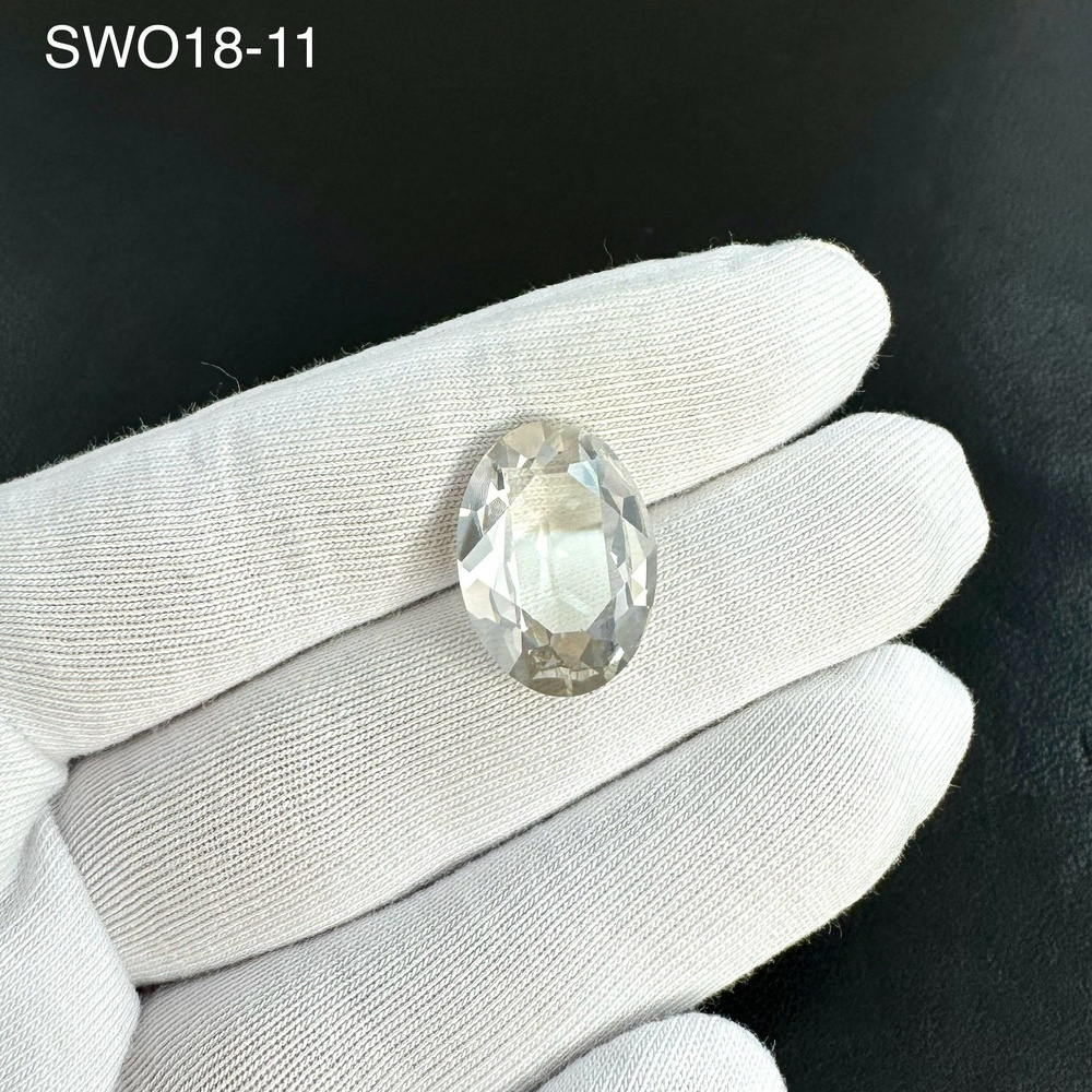 4120 Oval Fancy Stone Swarovski 18х13мм - 1шт/уп. Стразы-овальные пришивные, производство Австрия, в #1