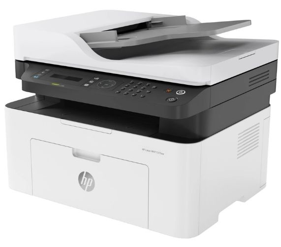 МФУ лазерное HP Laser MFP 137fnw белое (4ZB84A) #1