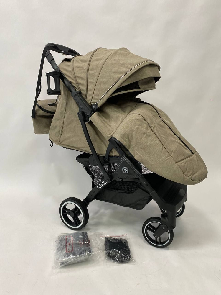 Коляска Ining baby прогулочная AERO L100 brown #1