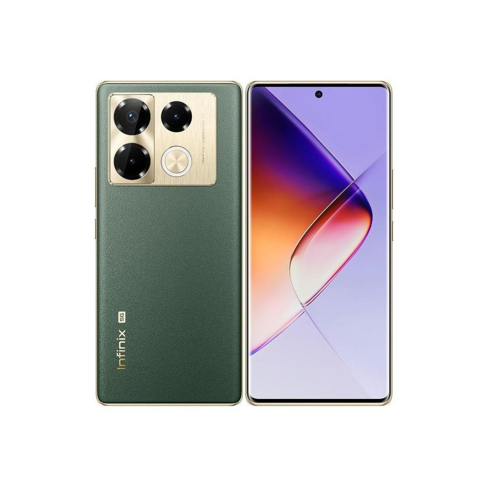 Infinix Смартфон Note 40 Pro+ 5G 12/256Gb Green 12/256 ГБ, зеленый #1