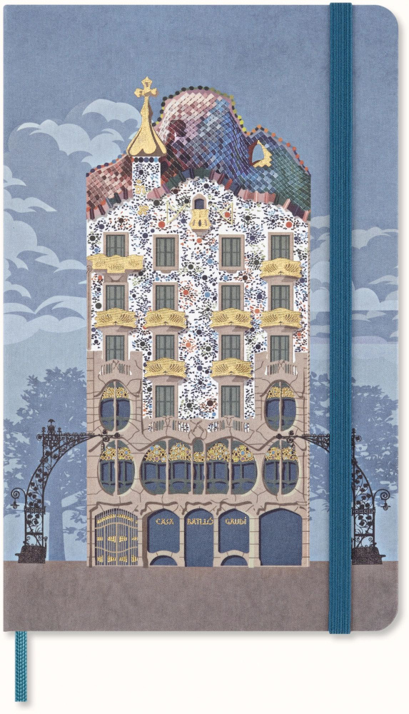 Блокнот Moleskine LIMITED EDITION CASA BATLLO SENTBL6865CBATLLO Large 130х210 мм #1