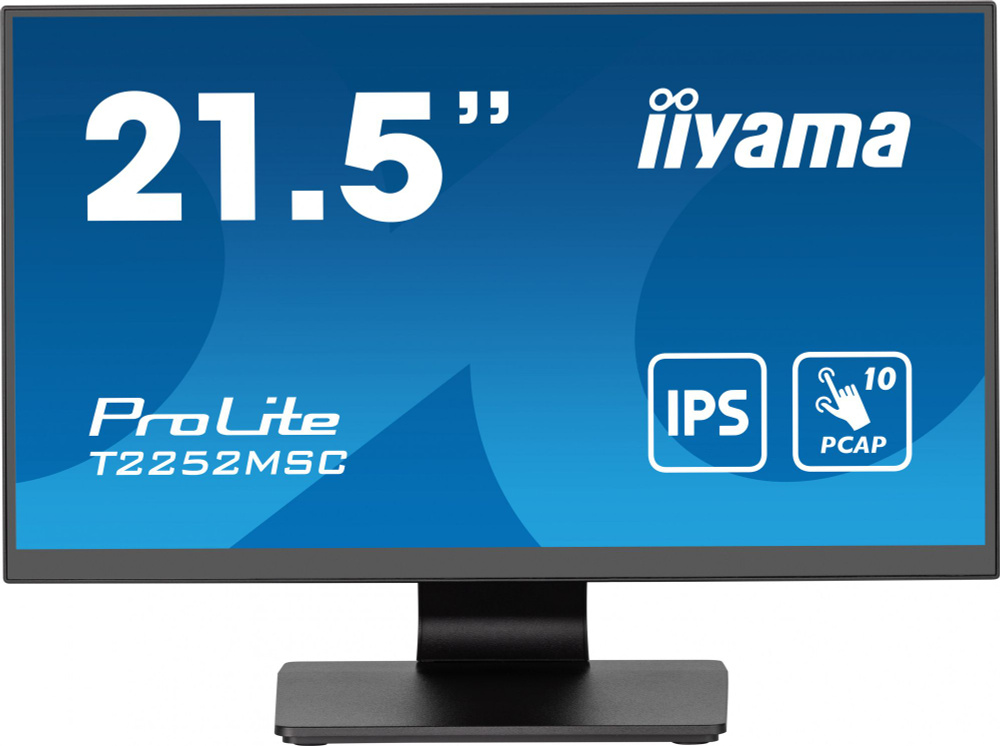 iiyama 21.5" Монитор 21.5" IPS FHD ProLite Touch T2252MSC-B2, черный #1