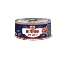 Solid Natura Dinner / Консервы Солид Натура Беззерновые для собак Говядина , 100г х 24шт  #1