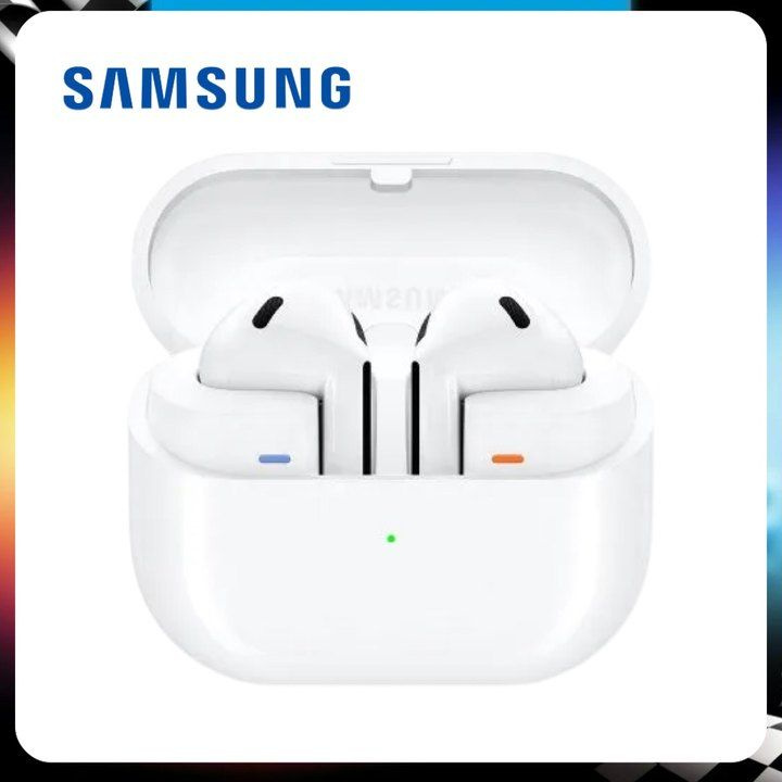 Samsung Наушники беспроводные с микрофоном Samsung Galaxy Buds3, Bluetooth, USB, USB Type-C, белый  #1