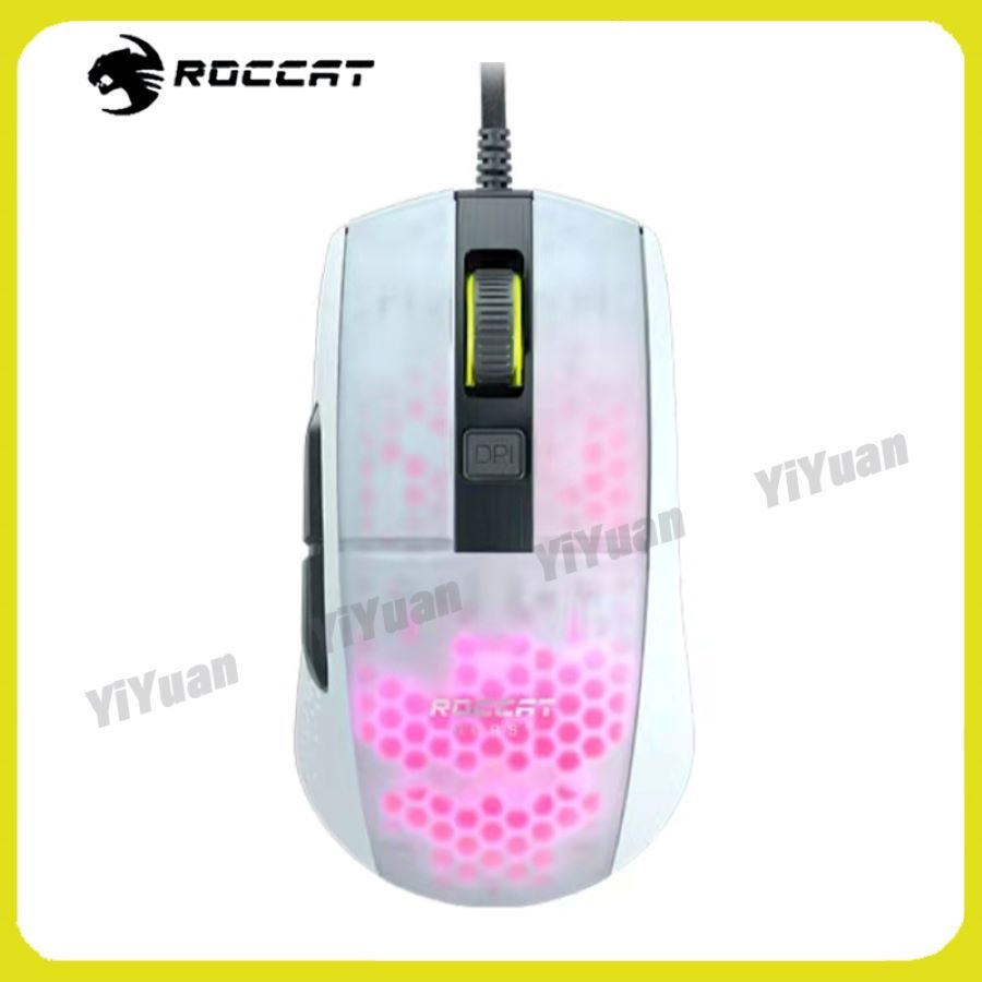 ROCCAT Игровая мышь BURST PRO, белый #1