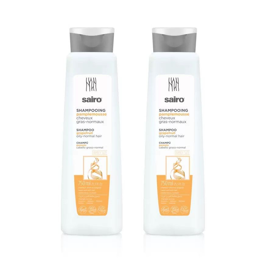 Шампунь для волос Sairo Shampoo Grapefruit грейпфрут, 2 уп по 750 мл #1