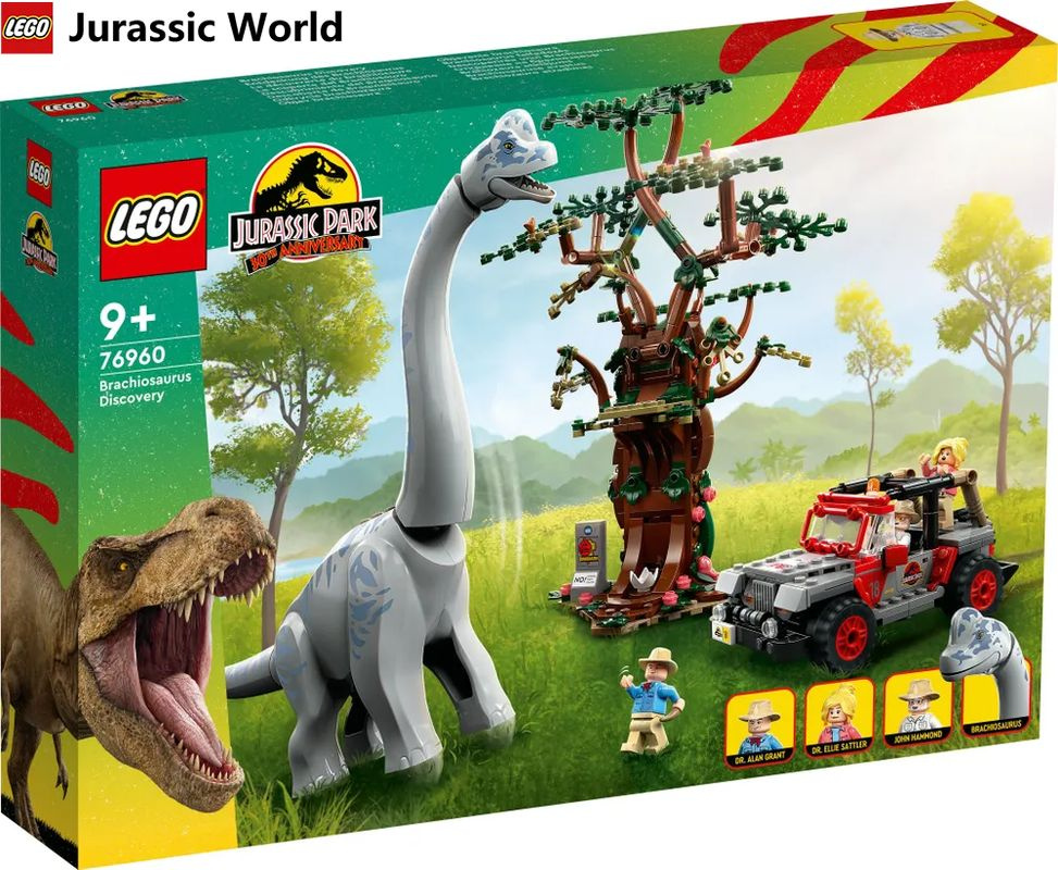 Конструктор LEGO Jurassic World Встреча с Брахиозавром, 512 деталей, 9+, 76960  #1