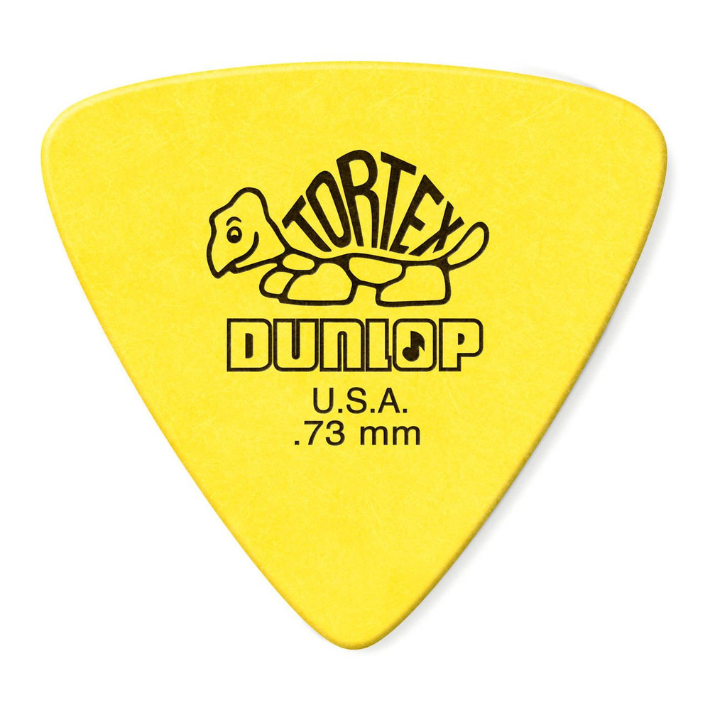 Dunlop 431P.73 Tortex Triangle Медиаторы 6шт, толщина 0,73мм, треугольные.  #1