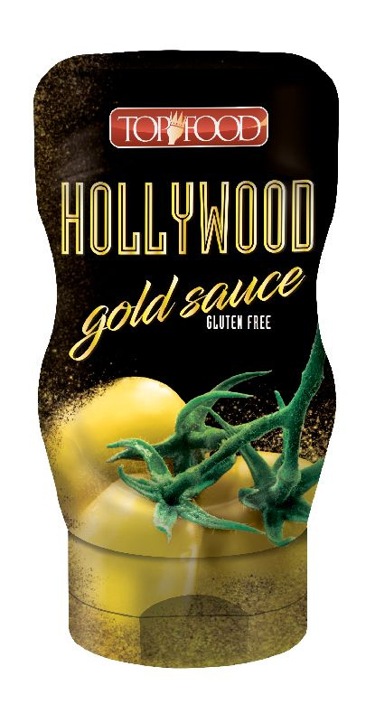 Жёлтый кетчуп TOP FOOD из томатов черри Salsa Hollywood gold sause (gluten free) 300мл  #1