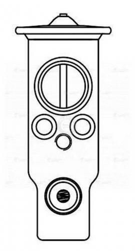 Клапан расширительный кондиционера (трв) Luzar LTRV2465 #1