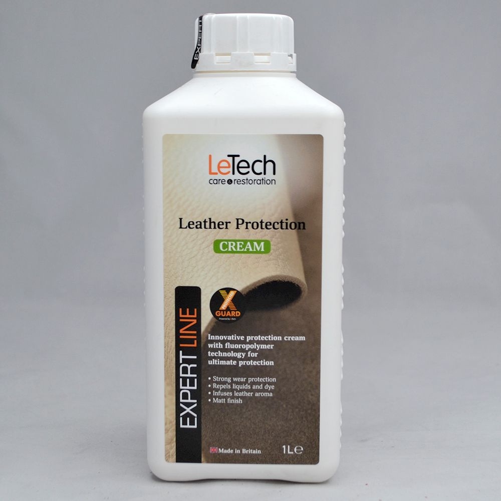 Защитный крем для кожи авто LeTech Expert Line Leather Protection Cream X-Guard 1 л  #1