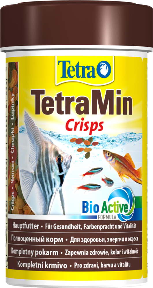 TetraMin Crisps 250мл/55г Полноценный корм в виде чипсов Поддерживает здоровый рост и жизненные силы #1