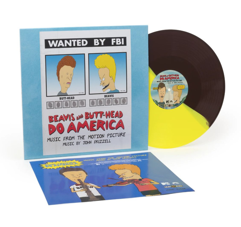 Бивис и БаттХед Уделывают Америку OST (650шт в мире Beavis & Butt-Head Split USA Limited Soundtrack) #1