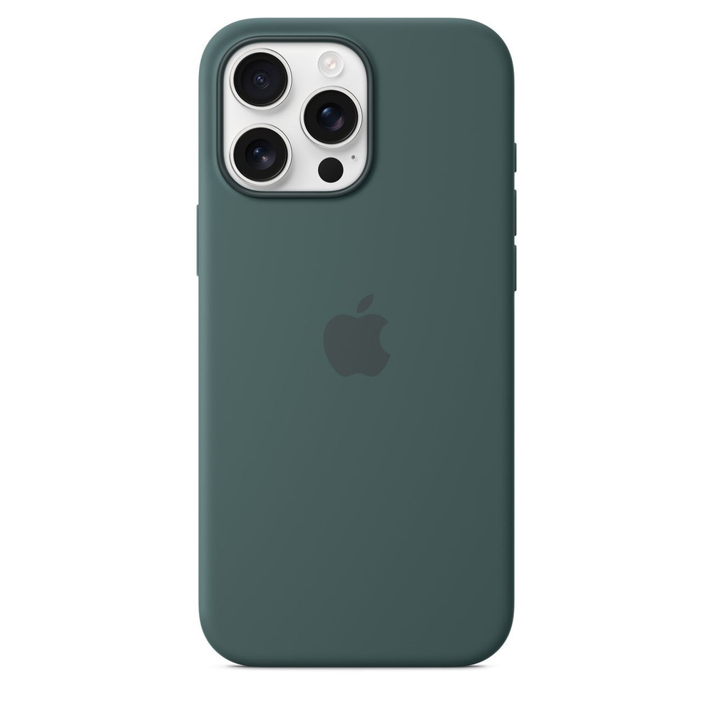 Чехол Apple iPhone 16 Pro Max Silicone Case with MagSafe Lake Green #1