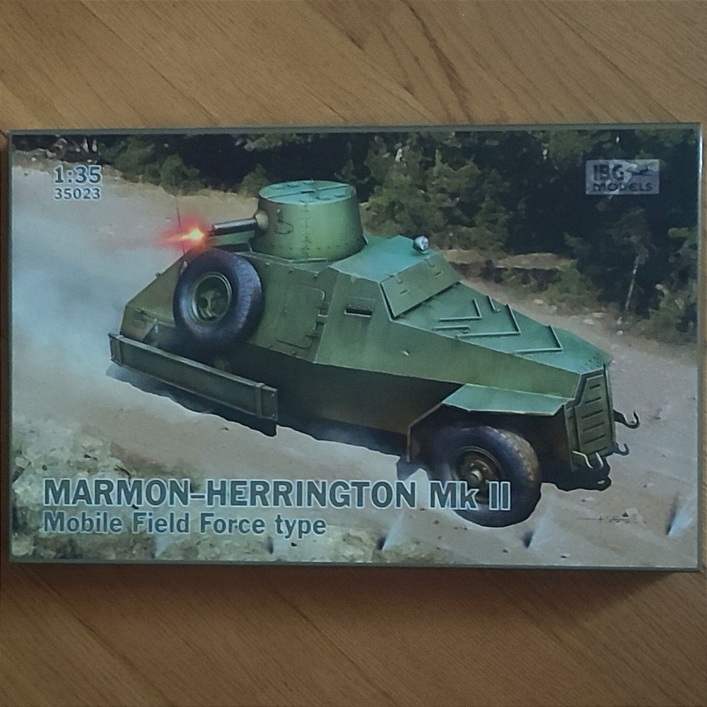 Сборная модель Британский бронеавтомобиль MARMON-HERRINGTON Мк II, IBG MODELS 35023, 1/35  #1