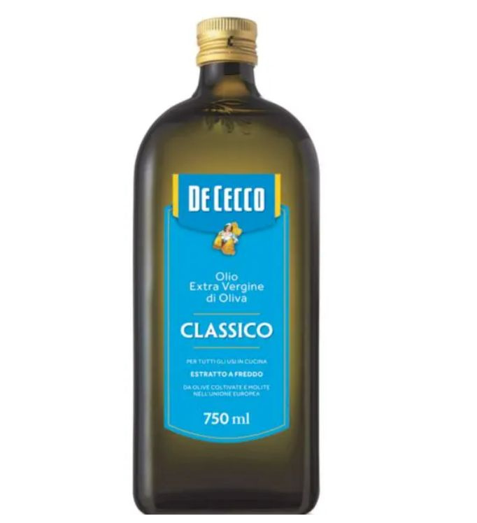 Масло оливковое De Cecco Classico Extra Virgin, 0,75 л #1