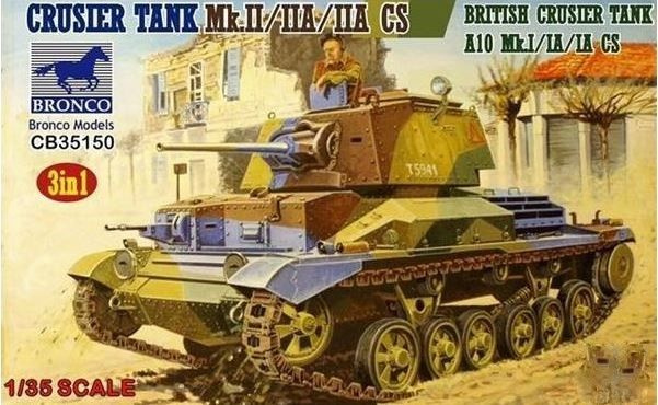 CB35150 ТАНК CRUSIER TANK Mk.II/IIA / IIA CS Британский танк crusier #1