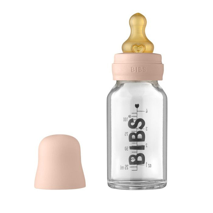 Бутылочка BIBS Baby Bottle Complete Set 110 мл (без бампера) blush #1