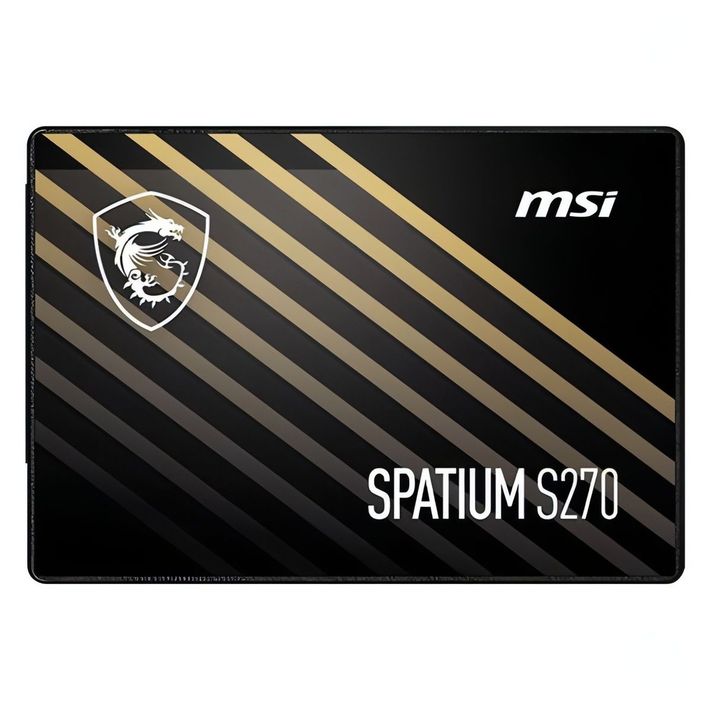 MSI 480 ГБ Внутренний SSD-диск S270, 480GB, S78-440E350-P83 (4711377001168) #1