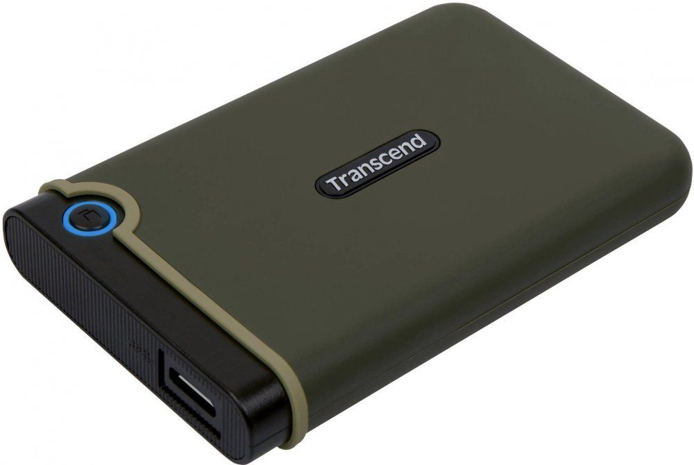 Transcend 2 ТБ Внешний жесткий диск (TS2TSJ25M3G), зеленый #1