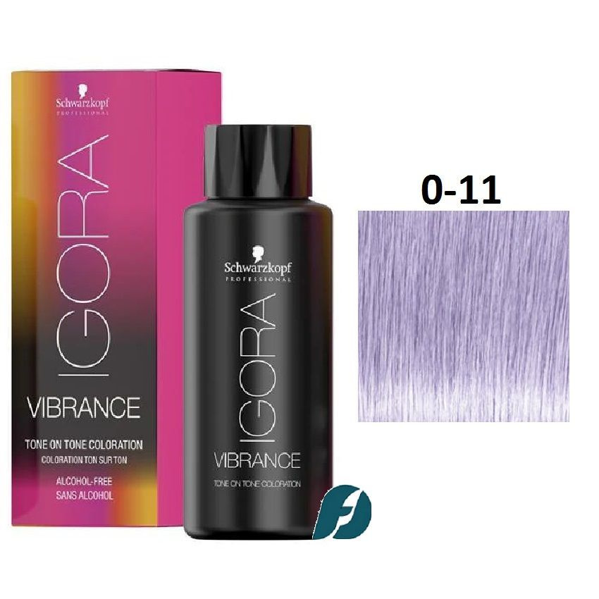 Schwarzkopf Professional Igora Vibrance 0-11 Краска для волос - Антижелтый микстон, 60мл  #1