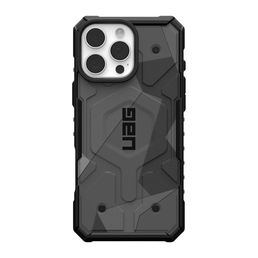 Защитный композитный чехол с поддержкой MagSafe UAG Pathfinder SE для iPhone 16 Pro Max (Геометрический #1