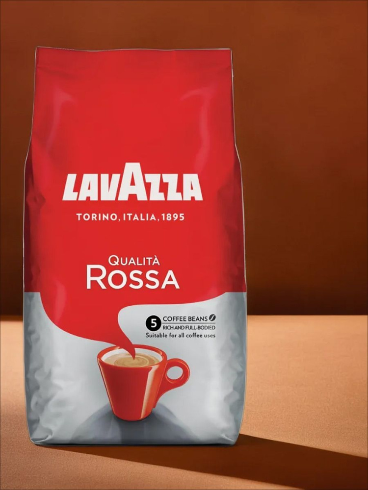 Кофе в зернах Лавацца Qualita Rossa, 1 кг #1