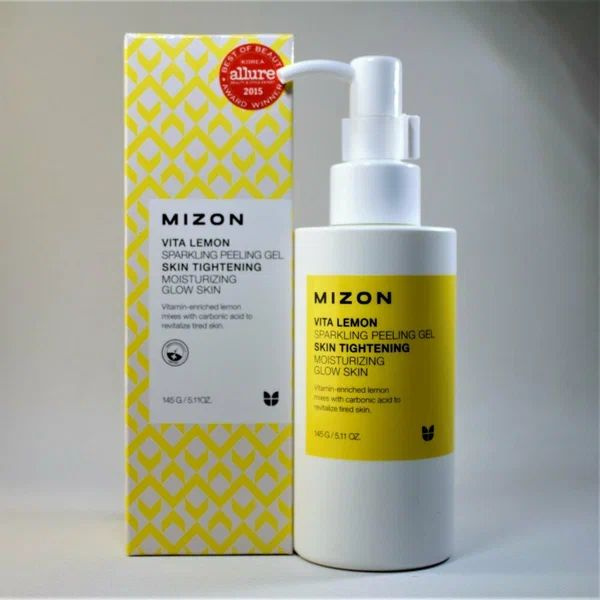 MIZON Vita Lemon Sparkling Peeling Gel Витаминный пилинг-гель для лица с экстрактом лимона  #1