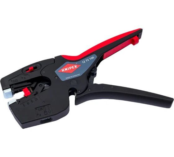 KNIPEX NexStrip Стриппер автоматический 3-в-1, O 0.03-10 мм AWG 32-8, рез до 10 мм, обжим: квадрат, 0.25-4 #1