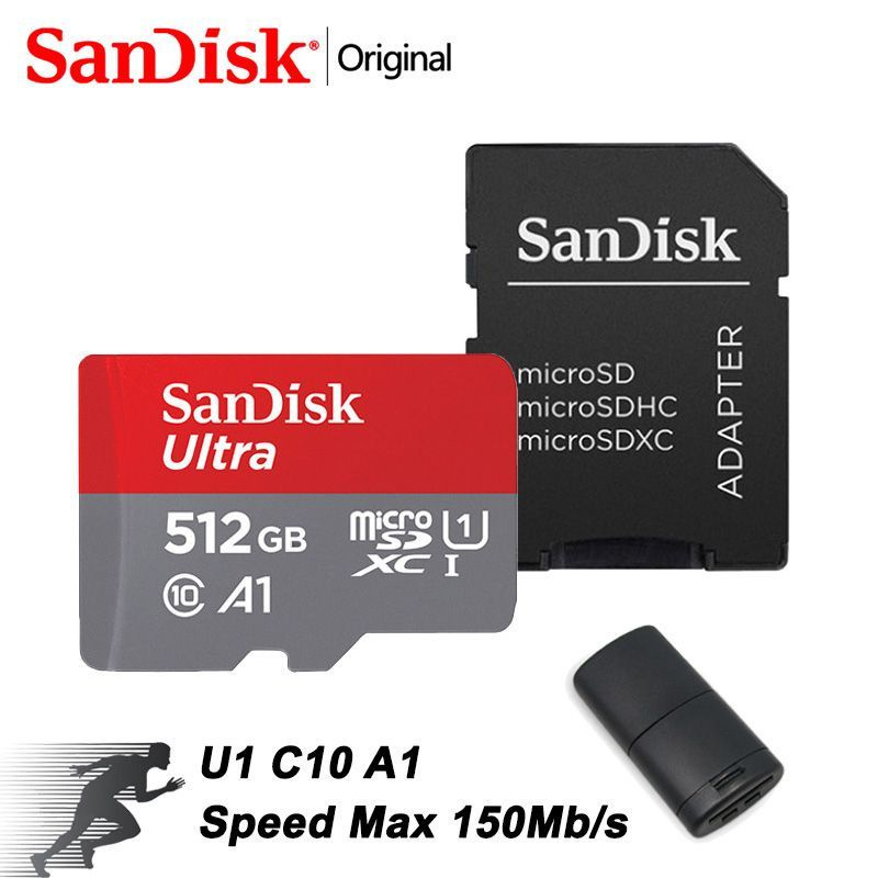 SanDisk Карта памяти Ultra 512 ГБ  (SDSQUAC-512G) #1