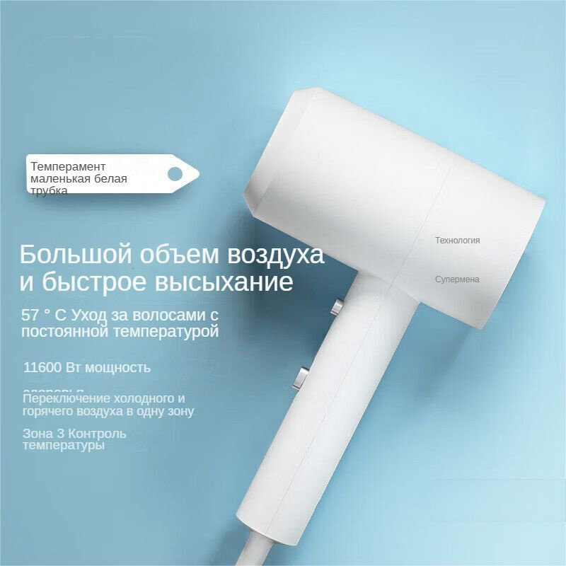 Haier Фен для волос SIDDJ818#89 1600 Вт, скоростей 15, белый #1