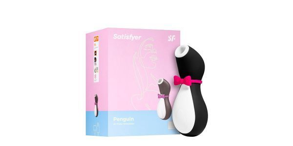 Вакуумный вибратор для стимуляции клитора и груди Satisfyer Penguin  #1