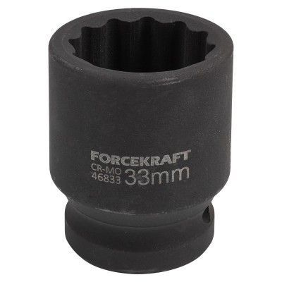 Головка ударная 3/4", 33мм (12-гранная) FORCEKRAFT #1