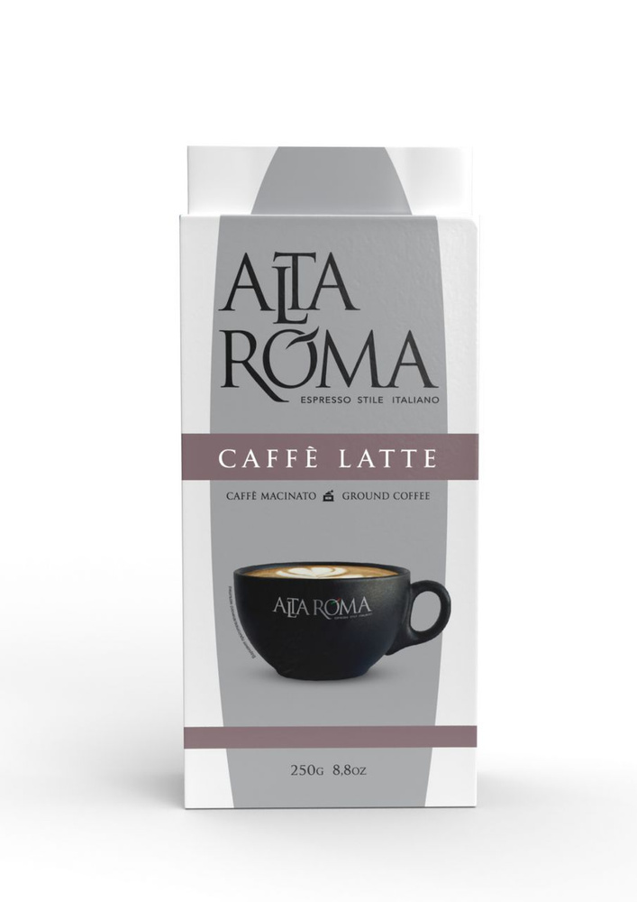 Кофе молотый Alta Roma Caffe Latte, 250 г #1