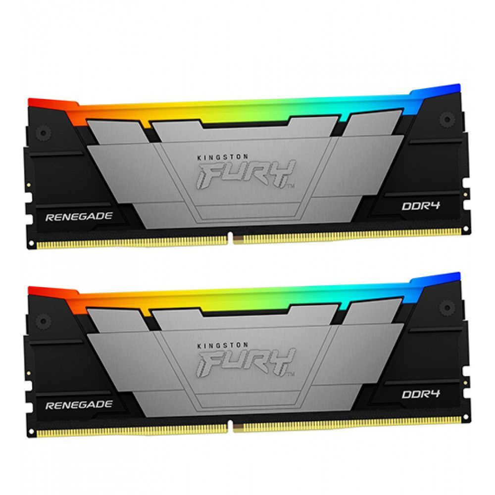 Kingston Fury Оперативная память Renegade RGB KF436C16RB12AK2/32 2x16 ГБ (KF436C16RB12AK2/32)  #1