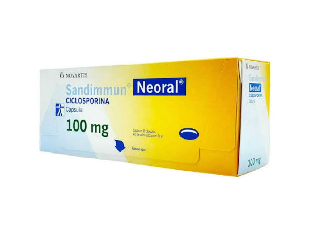 Sandimmun neoral 100mg 50капс. Сандиммун неорал 100 мг #1