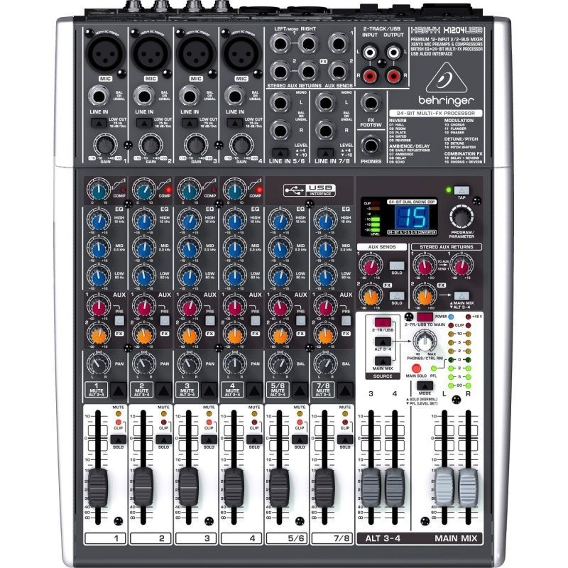 Микшерный пульт аналоговый Behringer Xenyx X1204USB #1