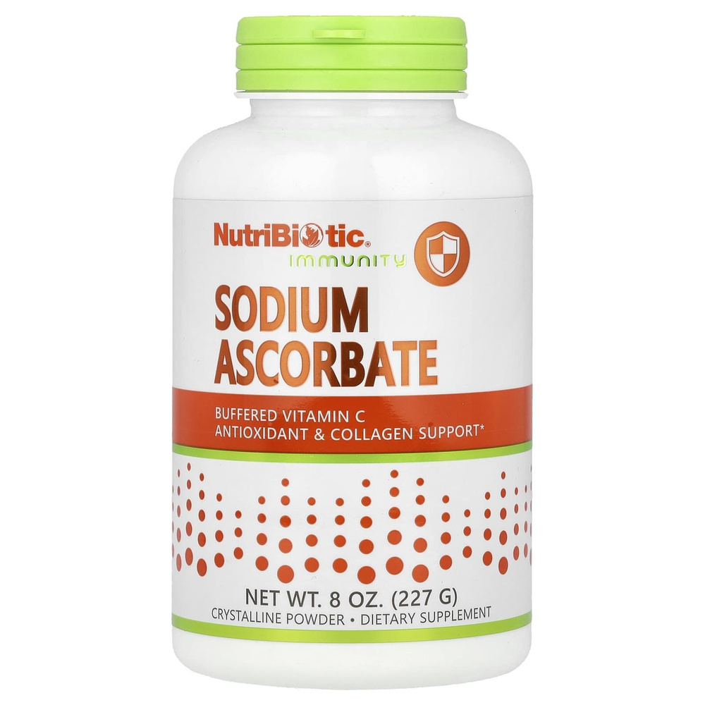 NutriBiotic аскорбат натрия, 227 г #1