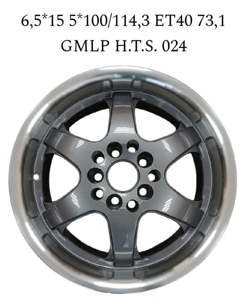 GR  Колесный диск 15x6.5" PCD5х100, 114.3 ET40 D73.1 #1