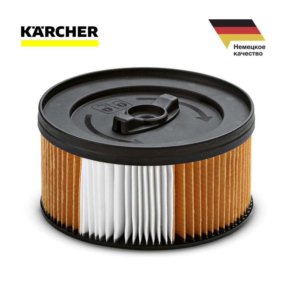 Патронный фильтр Karcher с нанопокрытием для пылесосов WD 4.xxx/5.xxx оригинал (6.414-960.0)  #1