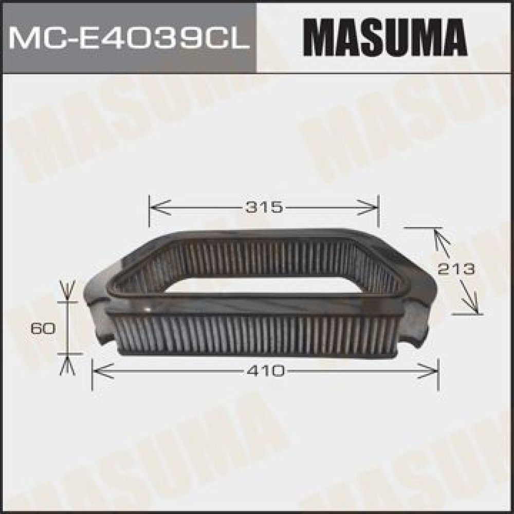 MASUMA Фильтр салонный угольный MCE4039CL #1