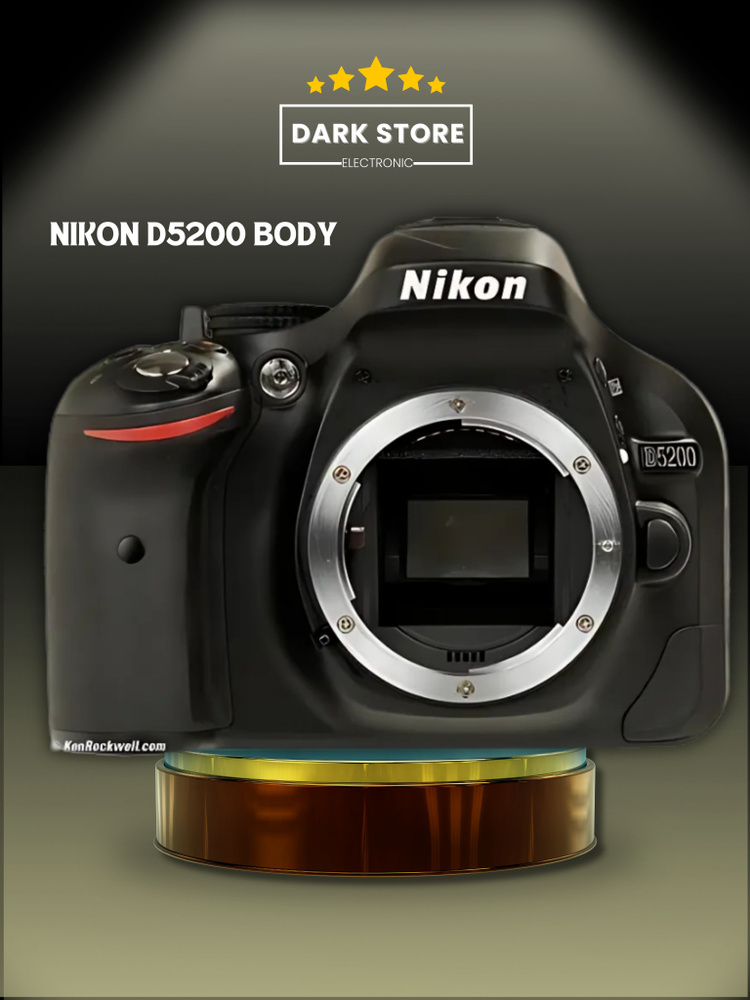 фотоаппарат NIKON D5200 BODY #1