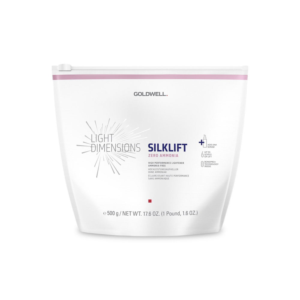 Goldwell Silklift Light Dimensions Zero Ammonia - Высокоэффективный осветляющий порошок без аммиака 500 #1