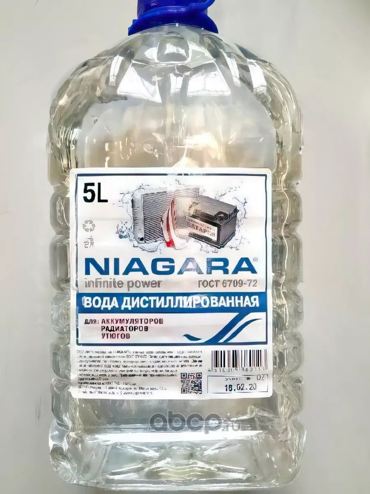 вода дистиллированная 5L #1