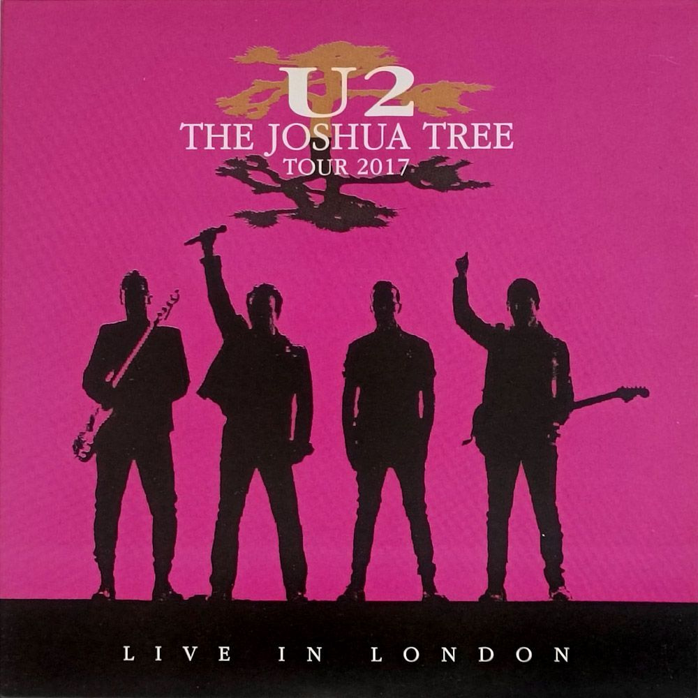 U2 - LIVE IN LONDON (2nd Night) England 09.07.2017 The Joshua Tree Tour 2 CD (концерт, компакт диск) #1