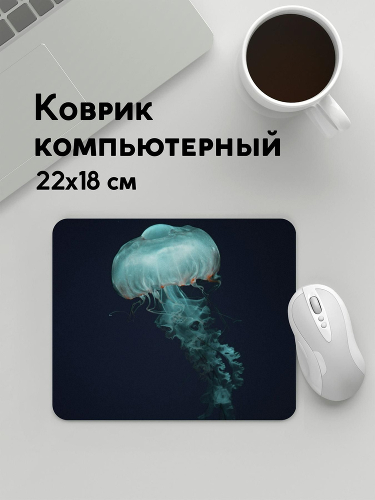 PANiN Коврик для мыши MousePad22x18WC_WC189025, черный матовый, черно-серый  #1