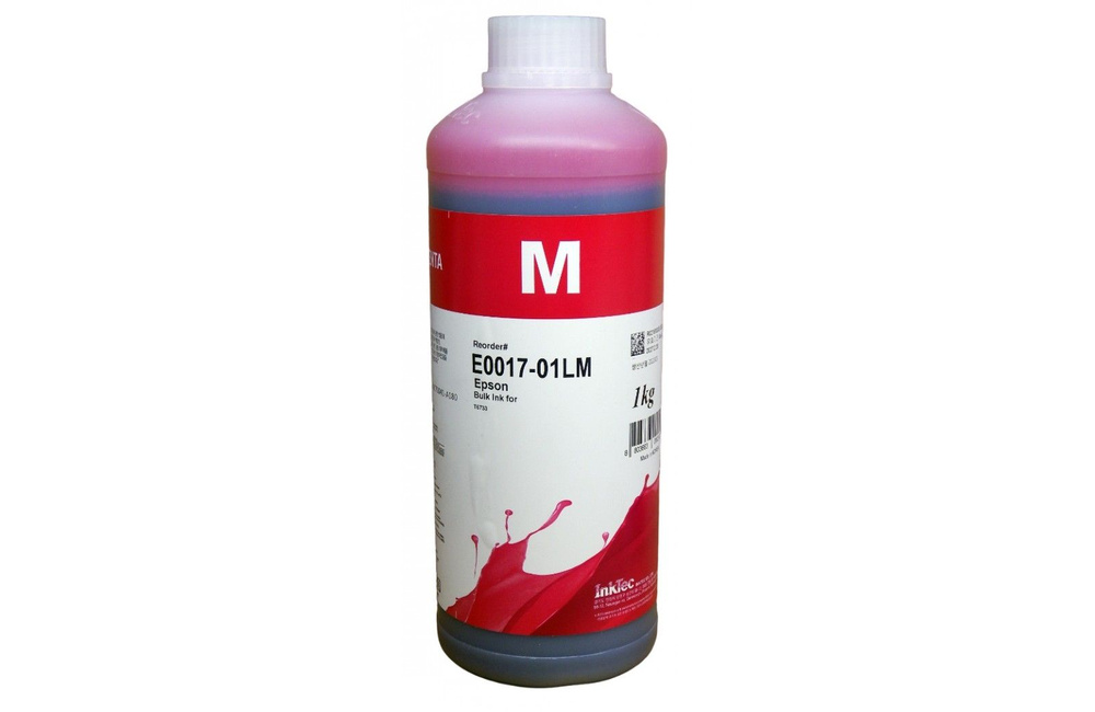 Чернила в канистре для картриджей Epson T6733/T6743, InkTec E0017, 1литр, Magenta  #1