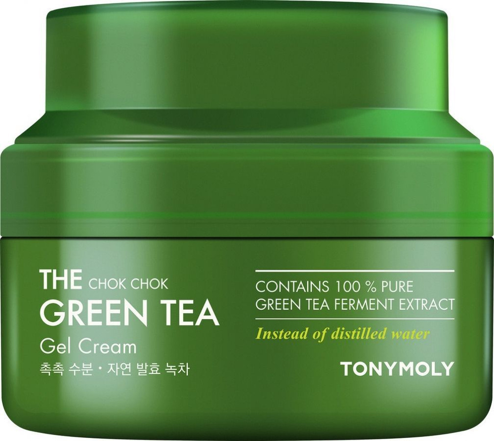 Tonymoly Увлажняющий гель-крем для лица The Chok Chok Green Tea Gel Cream, с экстрактом зеленого чая, #1