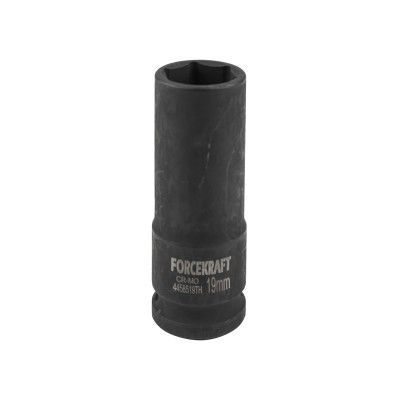 Головкаударнаяглубокаятонкостенная19мм6-гранная1/2"(85мм)FORCEKRAFT