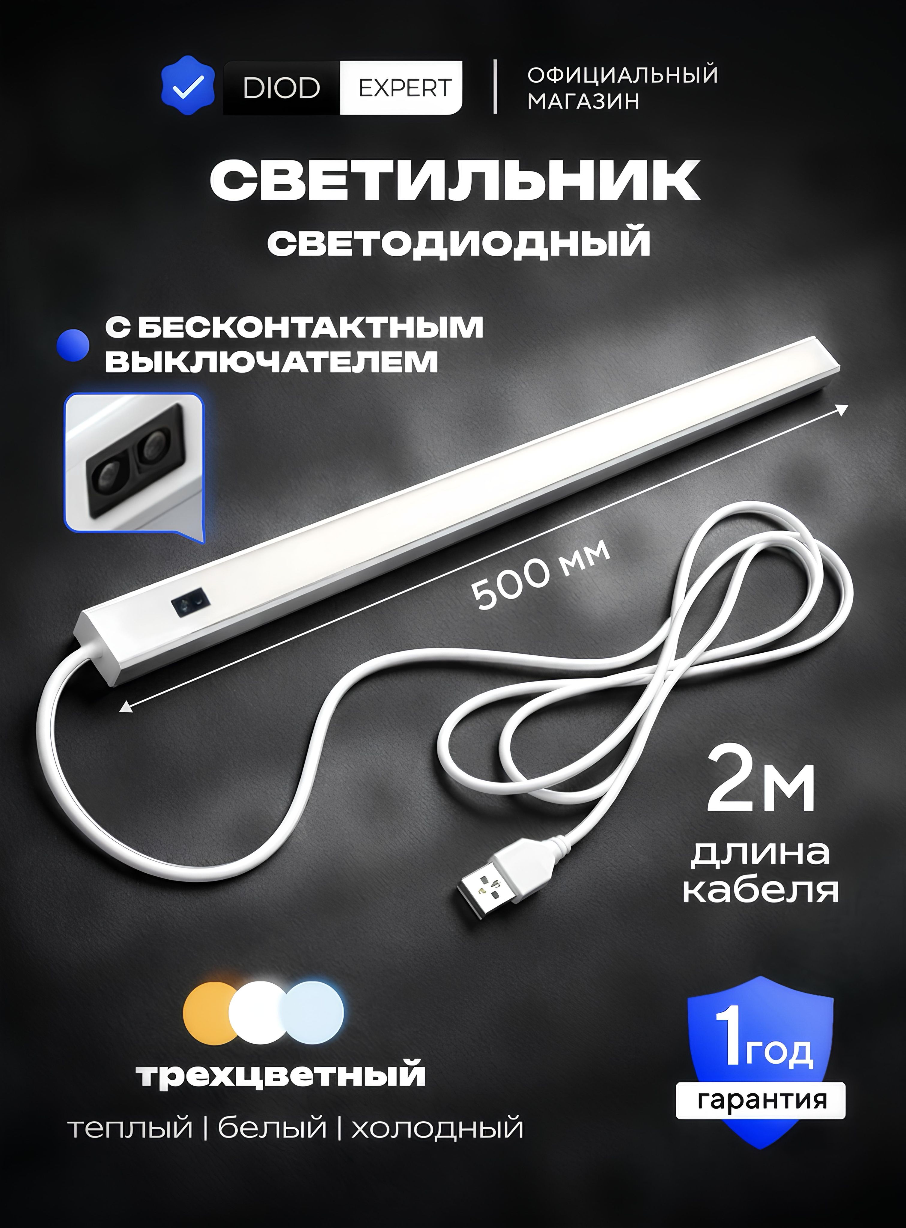 Светильниксветодиодныйлинейный